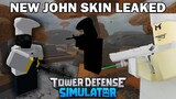 The New John Skin Tower Leaked | TDS