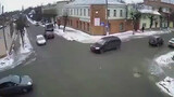 รวมคลิปอุบัติเหตุจากกล้องวงจรปิดที่สี่แยกในรัสเซีย