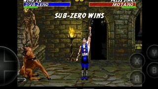 MK3 (USA) - Sega Genesis (Tournament Outcome, Sub-Zero) MD.emu emulator