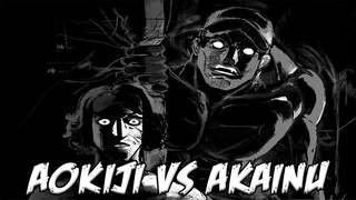 SURPRISE ATTACK AKAINU VS AOKIJI PUNK HAZARD FULL FIGHT ONE PIECE MANGA FANMADE SUB INDO - PART 4