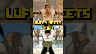 How Luffy Meets Zoro in the Anime VS One Piece Live Action (Netflix) | Anime Differences Comparison