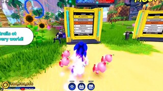 Roblox - REBIRTHS TRÊN 300 LẦN VÀO TOP 50 NHÍM SONIC CÓ TỐC ĐỘ  KHỦNG NHẤT - Son