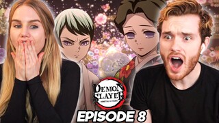 FRIENDLY DEMONS?! Tamayo And Yushiro!! Demon Slayer Ep. 8 REACTION