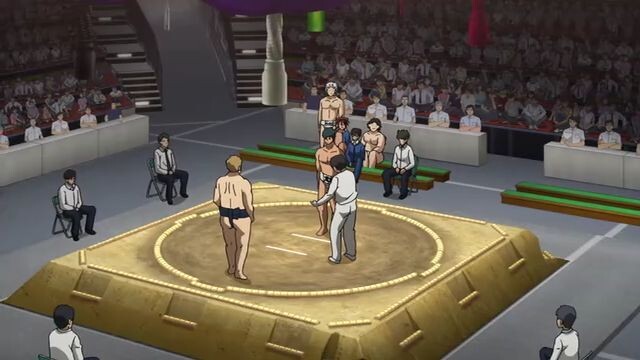 Hinomaru sumo episode 19 sub indo
