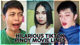 HILARIOUS TIKTOK PINOY MOVIE LINES | Dubbed