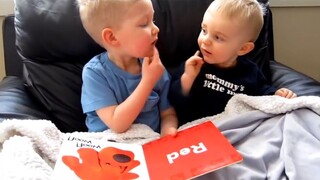 Adorable Big BrotherSister Teaching Baby Doing Something - Sibling are Best Friends Video Compilatio