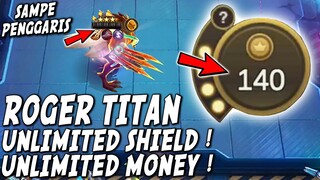 ROGER WIMSLAYER TITAN MODE UNLIMITED SHIELD UNLIMITED MONEY COY ! MODAL ROGER AUTO KAYA RAYA !