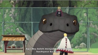 Terungkap!!! Cara rahasia Boruto menaklukan para ular raksasa dan kochiyose gua ryucido