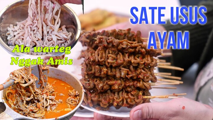 BIKIN SATE USUS AYAM INI YUK, LAKUIN INI SUPAYA USUSNYA NGGAK BAU