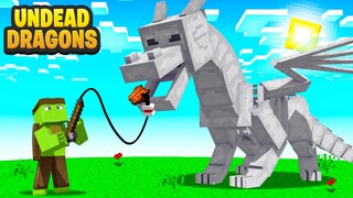 We TAME UNDEAD DRAGONS in Minecraft!