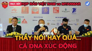 🔴Họp Báo U23 Việt Nam vs U23 Myanmar: HLV Park Nói Qua Hay Khiến Cả ĐNA Xúc Động