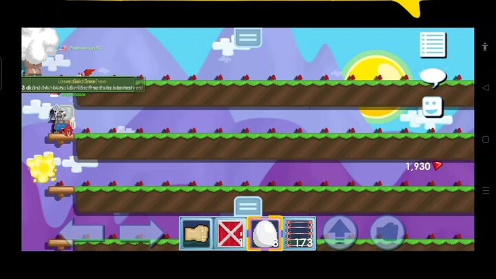 Mandorin wowo kuli proyek di Growtopia