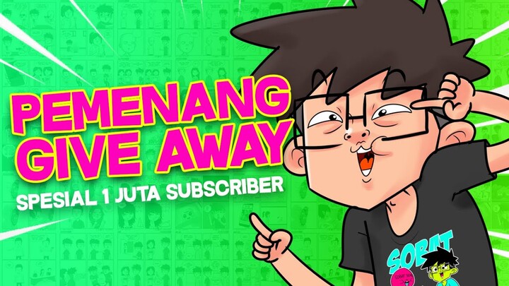 PEMENANG GIVE AWAY SPESIAL 1 JUTA SUBSCRIBER - SENGKLEKMAN