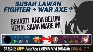 Susah Lawan FIGHTER + WAR AXE? Gak Berlaku Buat Mage ini. Licin dan Nyakitin - Mobile Legends