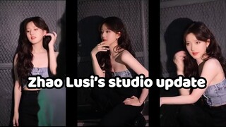 [vid]221006 Zhao Lusi’s studio weibo update