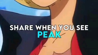 did you see peak anime?