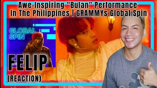 FELIP's Awe-Inspiring "Bulan" Performance In The Philippines | GRAMMYs Global Spin| REACTION