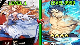 Học Viện Bá Vương - Nhận Tướng SSR 5 Sao ASUNA Và Ace 4 Sao Trong One Piece Top Game Hay Android Ios