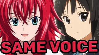 Rias Gremory Japanese Voice Actor In Anime Roles [Youko Hikasa] (K-ON!, Little Witch Academia)