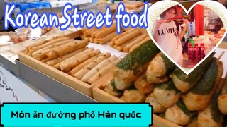 Món ăn đường phố Hàn Quốc | ẩm thực Hàn Quốc | Món ngon mỗi ngày | Thịt gà xiên que | Cuộc sống Hàn