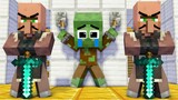 Monster School : Poor Grandmother and Abandoned Baby Zombie - Sad Story - Minecraft Animation