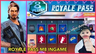 TỔNG HỢP SKIN INGAME CỦA ROYALE PASS M8, MỘT MÙA RP MỚI SẮP DIỄN RA || PUBG MOBILE