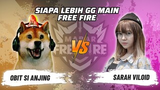 Obit Si Anjing vs Sarah Viloid: Obit Kembali Lawan Gamer Cewek Terkuat!? | Free Fire Match 42 #short