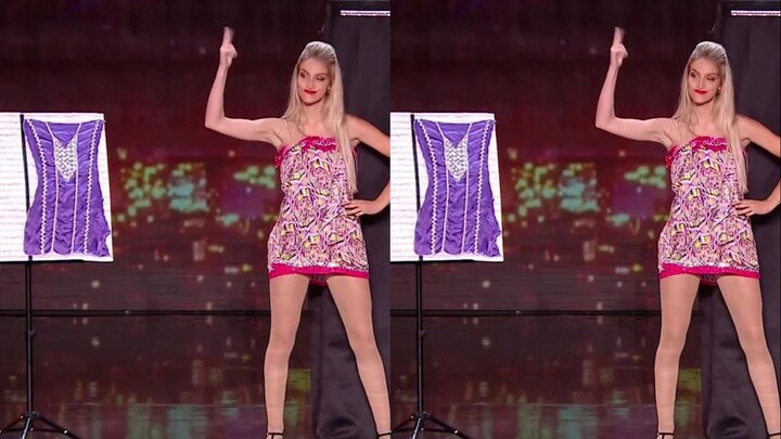 นาทีเดียวเปลี่ยนเสื้อผ้า 7 ตัว ความเร็วมือเร็วเกินไป (France's Got Talent 2020)