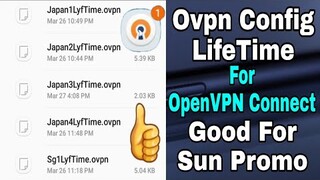 Ovpn Config Lifetime - For OpenVPN Connect Good For Sun Promo | Working 100%