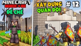 Minecraft: Đế chế zombie tập 12 xây phòng thủ cho đế chế trong sinh tồn