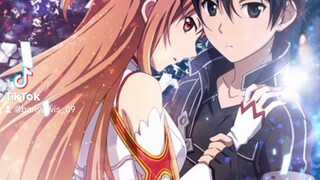Asuna x Kirito, couple terbaik di Aincrad.