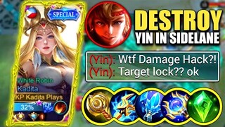 KADITA DESTROY YIN IN RANK GAME!! | KADITA BEST BUILD 2022 | TOP GLOBAL KADITA GAMEPLAY