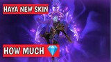 HOW MANY DIAMONDS FOR HAYABUSA NEW SKIN SHURA? | WATCH THE FULL VIDEO TO JOIN | - MLBB