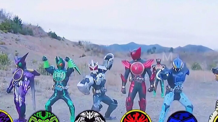 [Remix]A video clip of dinosaur combo in <Kamen Rider OOO>