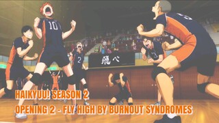 haikyuu! op lyrics season 2 (fly high)