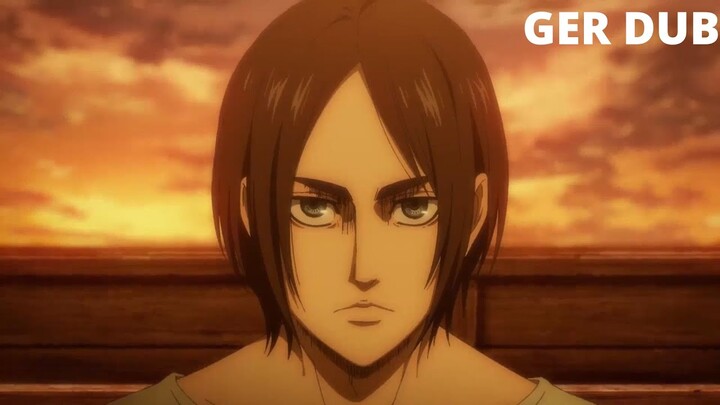 Connie sag das sasha dumm ist flashback Attack on titan Staffel 4 GER DUB