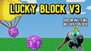 Lucky Block V3 Update Roblox Bedwars