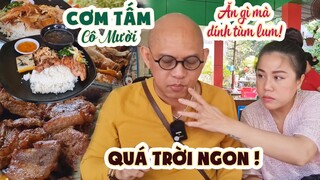 Bà xã Color Man CHẠY ĐÔN CHẠY ĐÁO quyết tìm quán CƠM TẤM Cô Mười để ăn là vì sao ? | Color Man Food