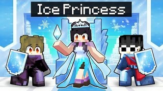 Playing as an ICE PRINCESS in Minecraft!