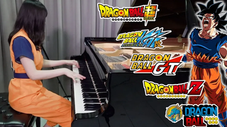 DRAGON BALL PIANO MEDLEY - 30000 Subscribers Special - Rus Piano