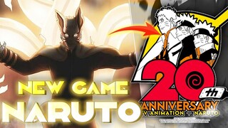 *NEW* NARUTO GAME FOR 20TH ANNIVERSARY OF NARUTO 😮🔥