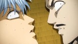 "Gintama" Black and white dads fight