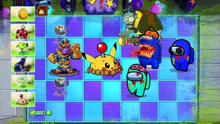 Plants VS Zombies poppy playtime Thanos vs Garguatuar+Among us Zombie