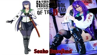 HighSchool of the Dead Characters in Real Life.