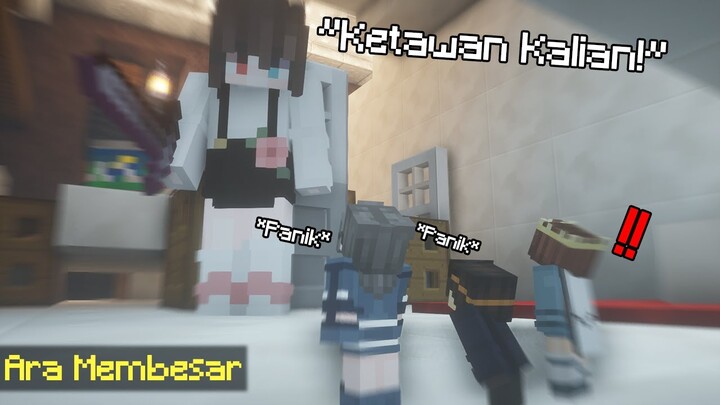 Kita main Minecraft Petak Umpet Tapi dengan Mode PALING KECIL...