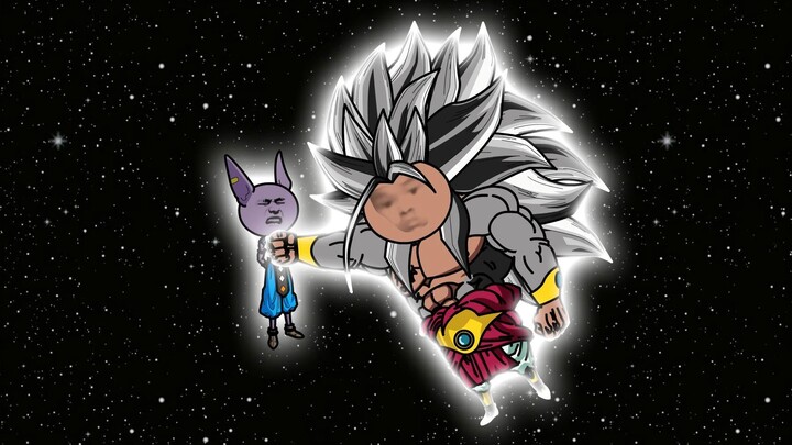 Broly mengalahkan Beerus