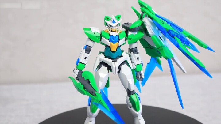 [Model Premium Mainkan Peluru 0030] 00 Gundam Asia Barat [Peluru Tron Universe 027] HGBF 049