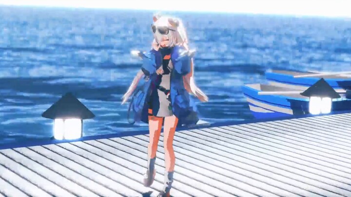 Come and play with Yuanqi Panda! 【MMD distribution】deep blue townへようこそ!