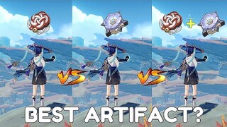 Best Artifact For C0 Wanderer? ARTIFACT COMPARISON | GENSHIN IMPACT |