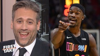 FIRST TAKE | Max Kellerman on Jimmy Butler kicks Harden-Embiid's ass as Miami Heat dominate 76ers